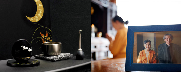 粉骨後遺骨の手元供養サービス