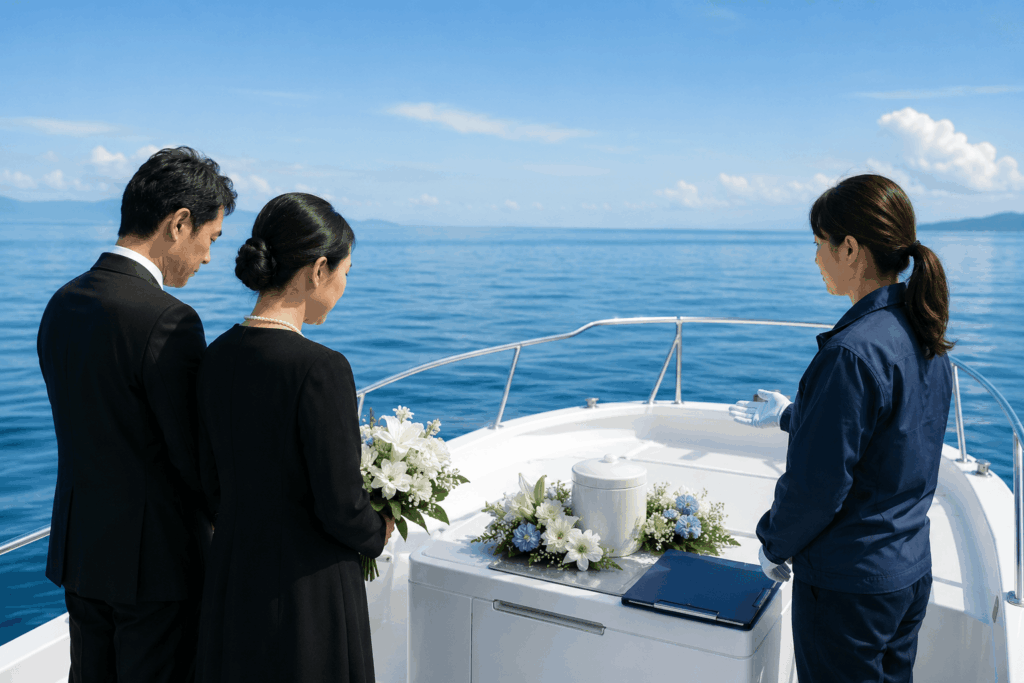 海洋散骨は違法にならないのか？
